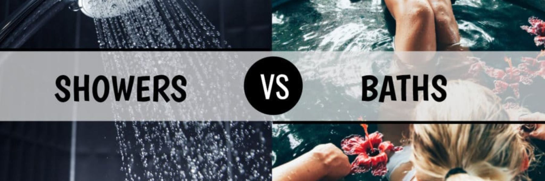 Showers vs baths comparison highlighting differences in water usage, relaxation, and daily hygiene routines