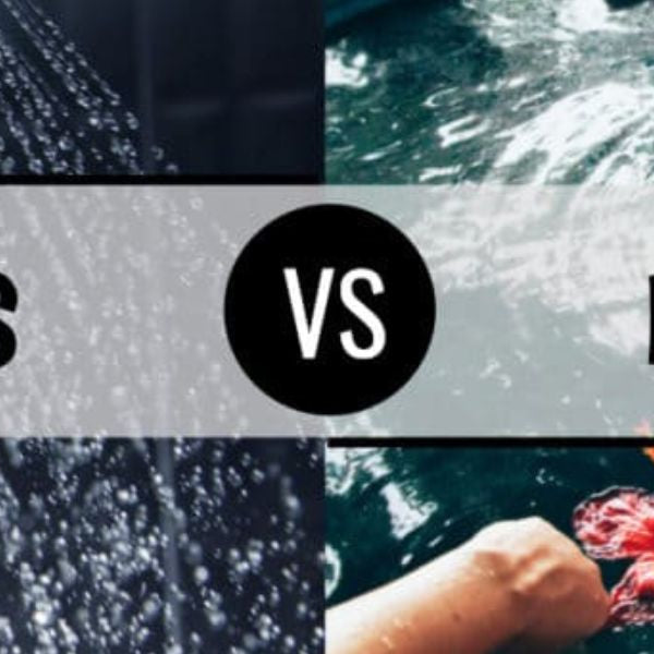Showers vs baths comparison highlighting differences in water usage, relaxation, and daily hygiene routines