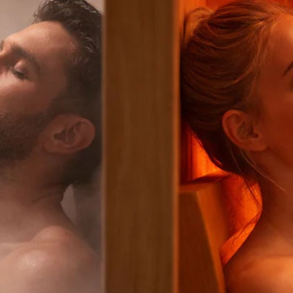 Steam room vs sauna comparison showing humid steam and dry heat relaxation for wellness and recovery