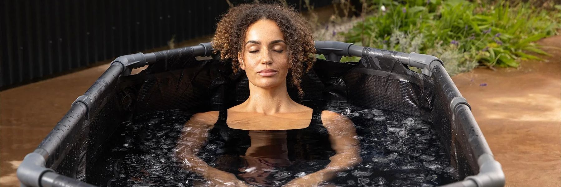 Wellness cold plunge therapy used for circulation and recovery