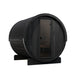 SaunaLife Model E8B — black SaunaShield paint finish
