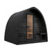 SaunaLife Model G3B — black SaunaShield paint finish