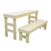 SaunaLife SaunaTrekker folding cedar bench