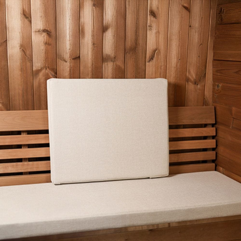 SaunaLife PROSAUNAS 22x18 Stain-Resistant Fabric Sauna Cushion
