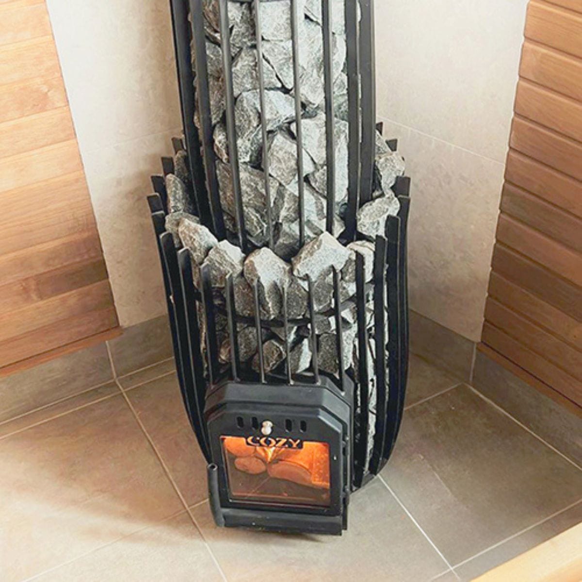 Cozy Heat 18kw SW Floor Mount Wood Burning Sauna Stove