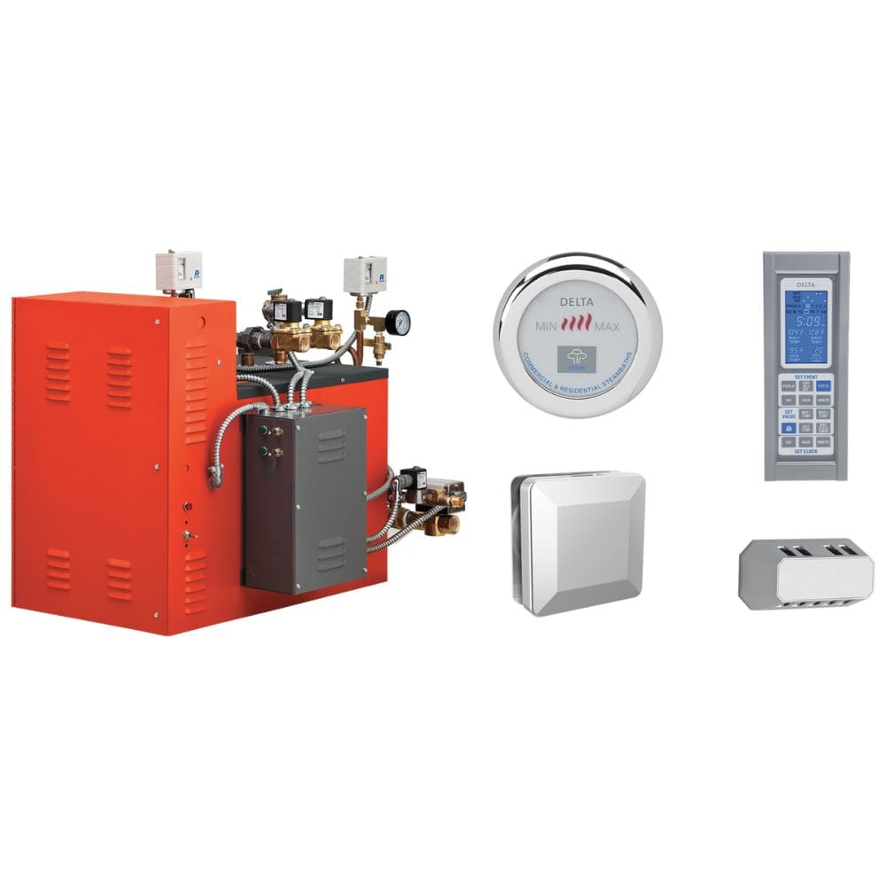 Our Commercial Generator comes with everything you need to start your steam room