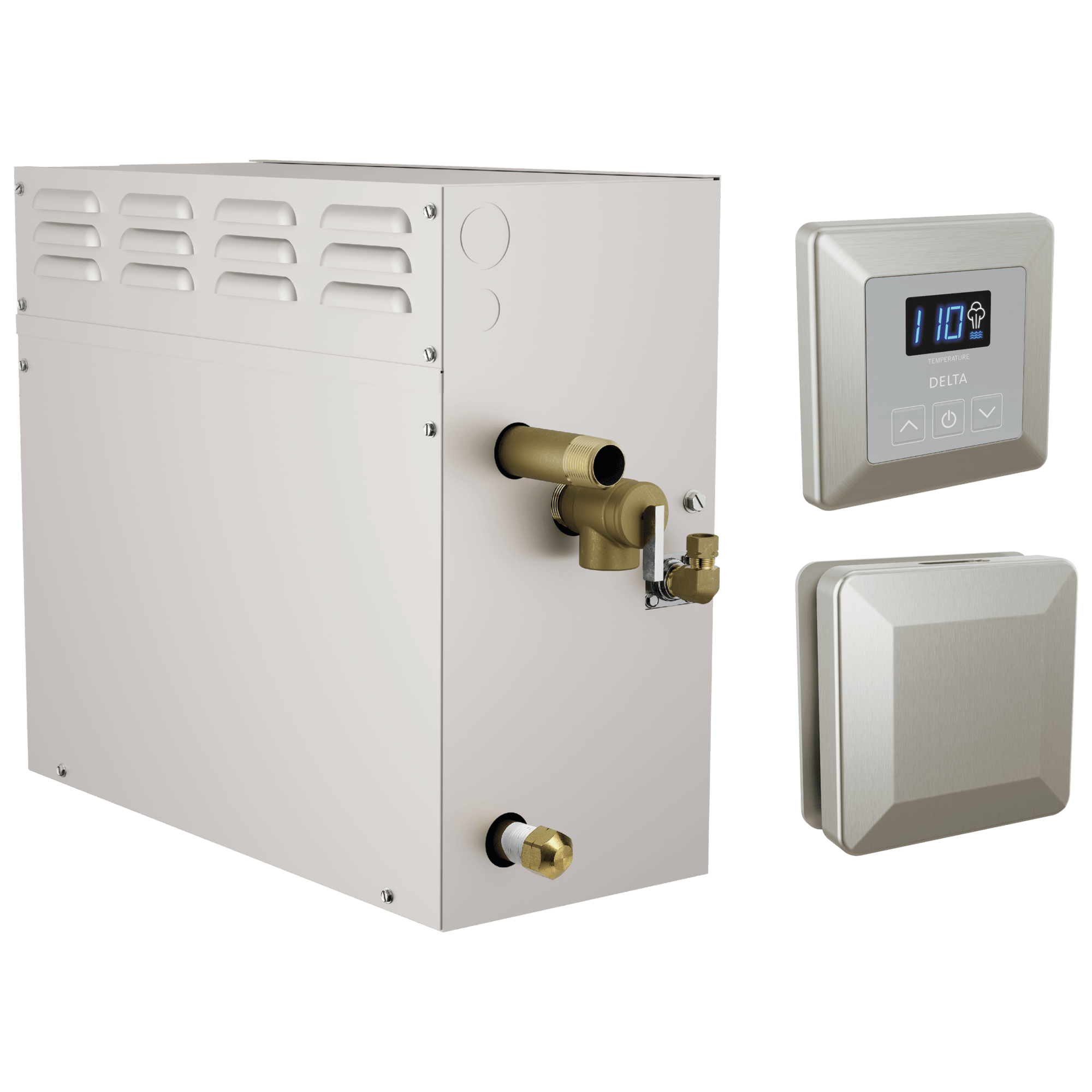 Delta SimpleSteam™ Kit Lumicoat Stainless - 12kW