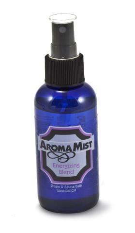 AromaMist Energizing Synergy Aroma Bath Oil Blend, 4-ounce Atomizing Spray