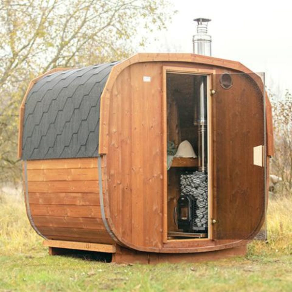 Cozy Heat 12kw Floor Mounted Wood Burning Sauna Stove