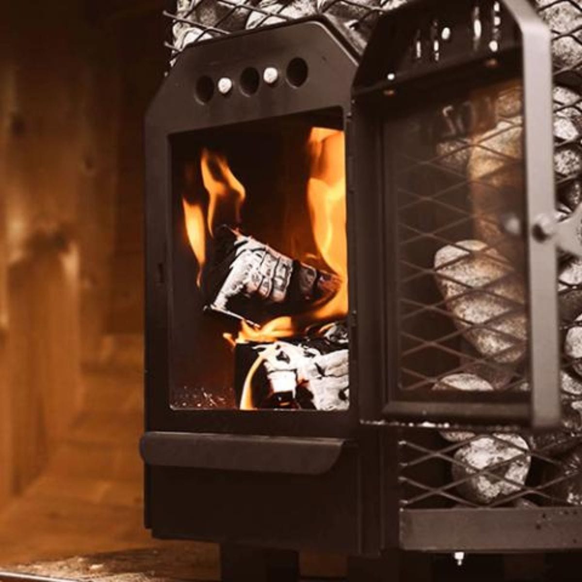 Cozy Heat 12kw Floor Mounted Wood Burning Sauna Stove