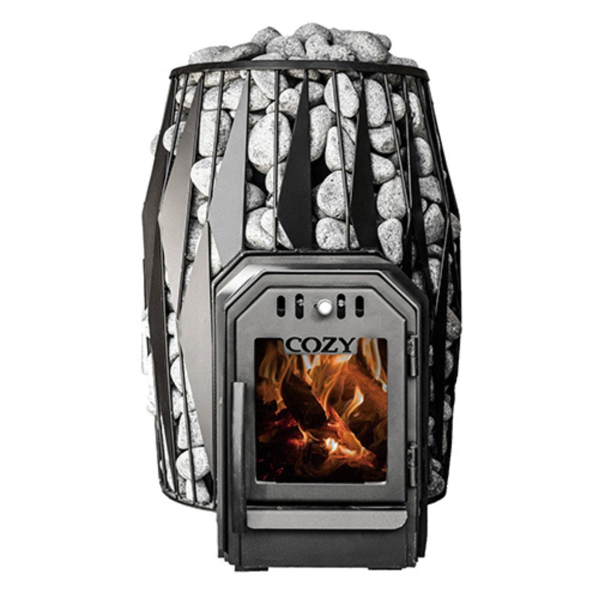 Cozy Heat 18kw OG Thru-Wall Wood Burning Sauna Stove