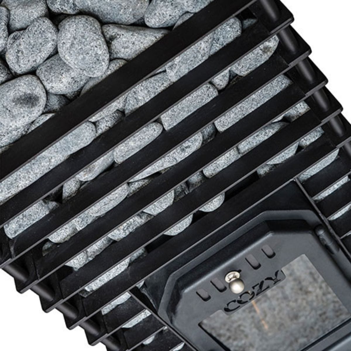 Cozy Heat 18kw Quattro Floor Mount Wood Burning Sauna Stove