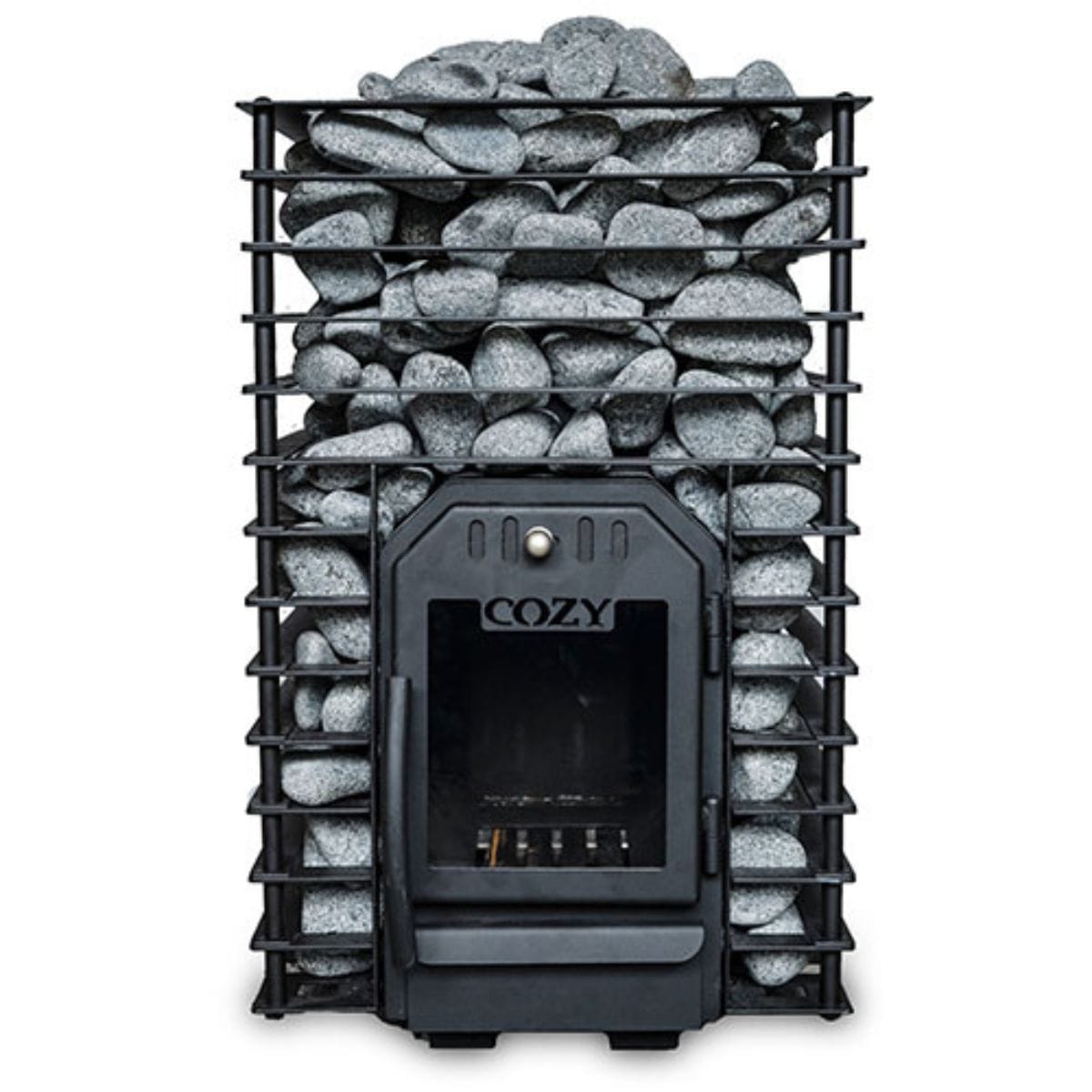 Cozy Heat 18kw Quattro Floor Mount Wood Burning Sauna Stove
