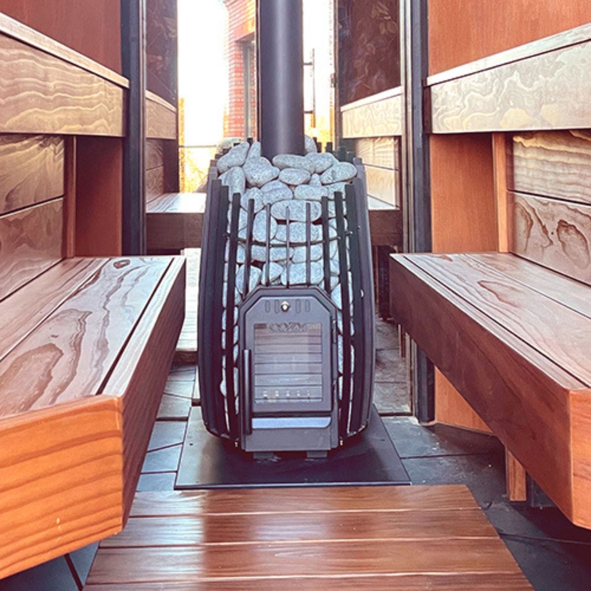 Cozy Heat 18kw SW Floor Mount Wood Burning Sauna Stove