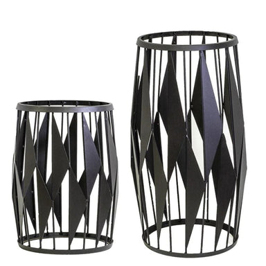 2 Stainless Steel Black Chimney Cover