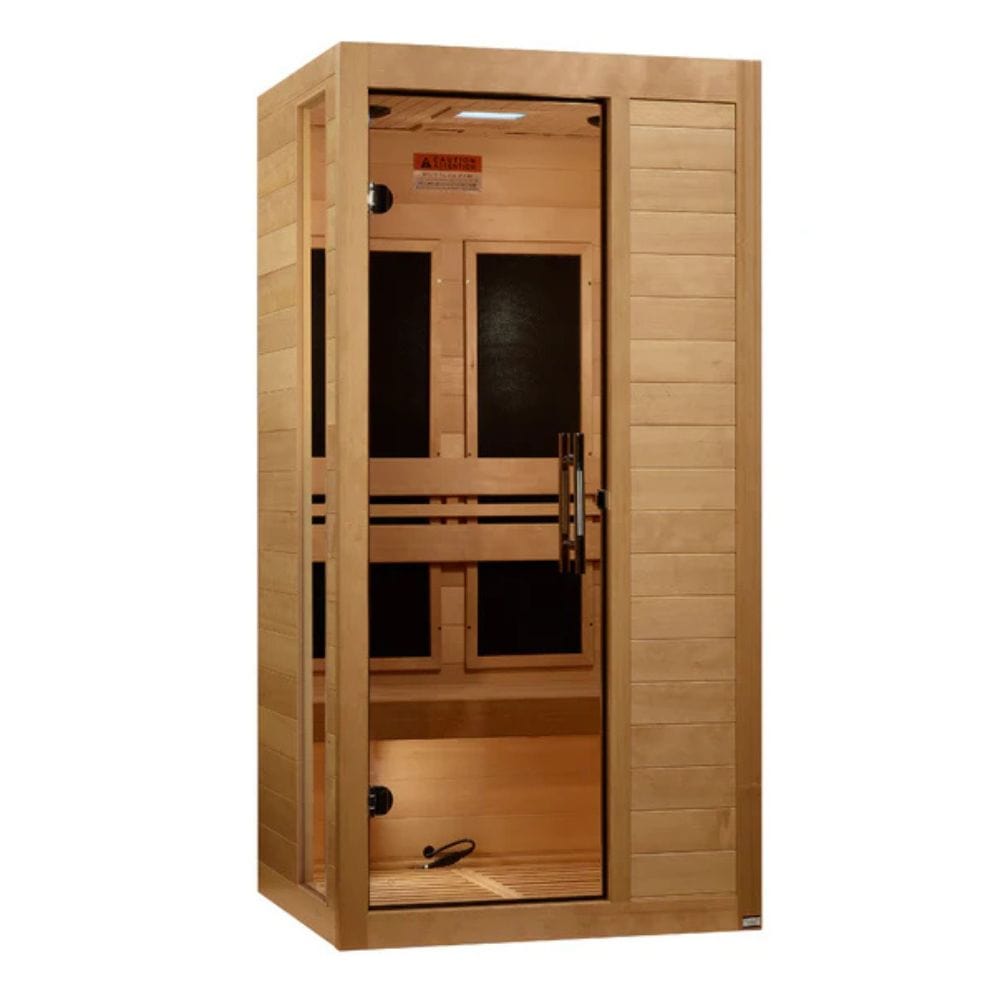 Golden Designs Dynamic Veneto 1-2 Person Low EMF FAR IR Sauna