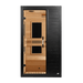 Golden Designs Dynamic Veneto Elite 1-2 Person Ultra Low EMF FAR Infrared Sauna in black, front view