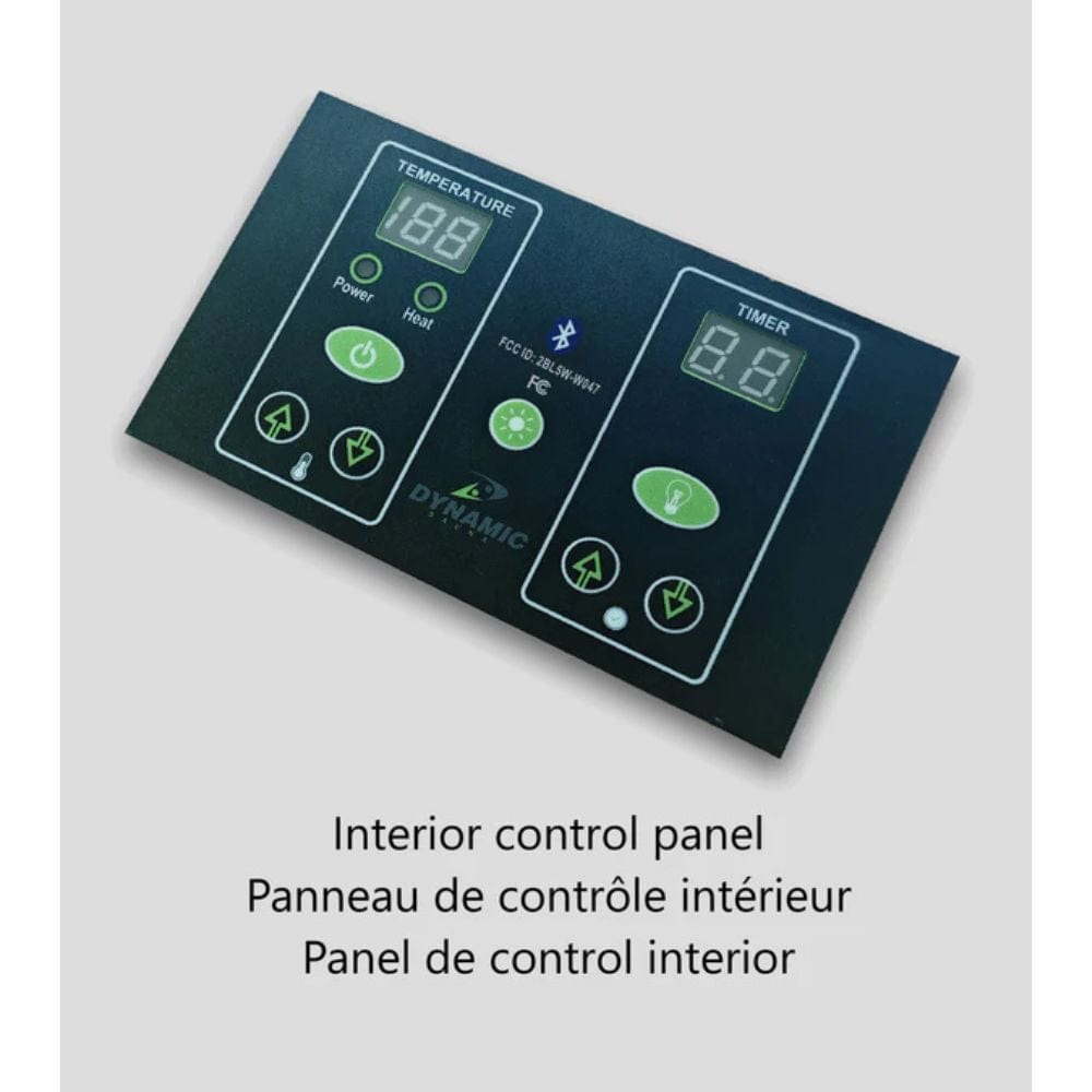 Golden Designs Dynamic Serena 2 Person Low EMF FAR IR Sauna
