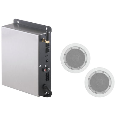 Take your steam shower experience to the next level with the Delta® Audio Speaker System