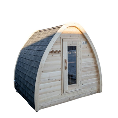 The Dundalk CT Mini POD Wood Burning Sauna