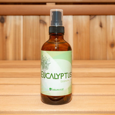 The Dundalk LeisureCraft 4 oz eucalyptus sauna essence