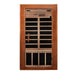 The Dynamic Avila 1-2 Person Ultra Low EMF FAR Infrared Sauna is built with interior LED control panel.