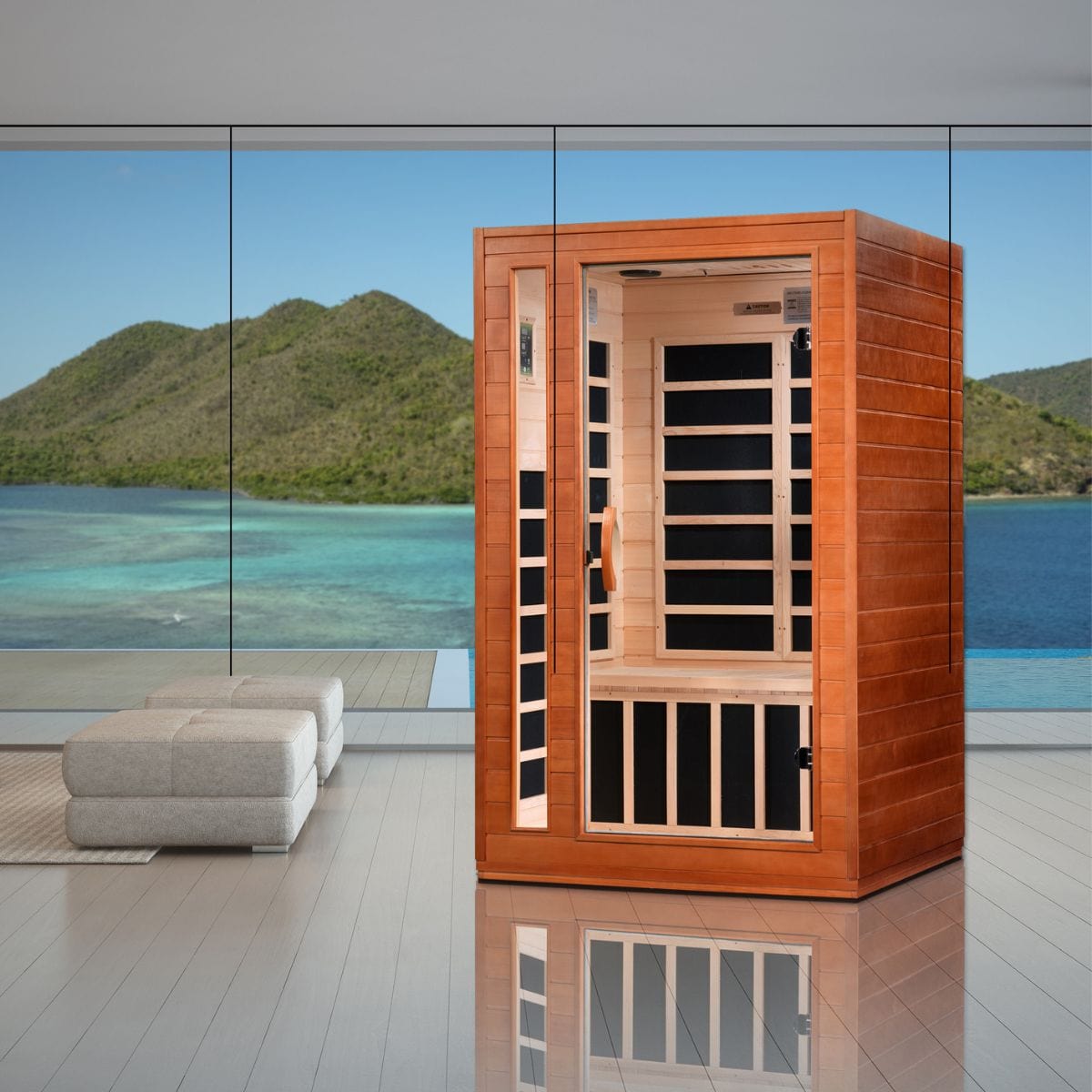 The Dynamic Cardoba is made with Interior chromotherapy lighting system.