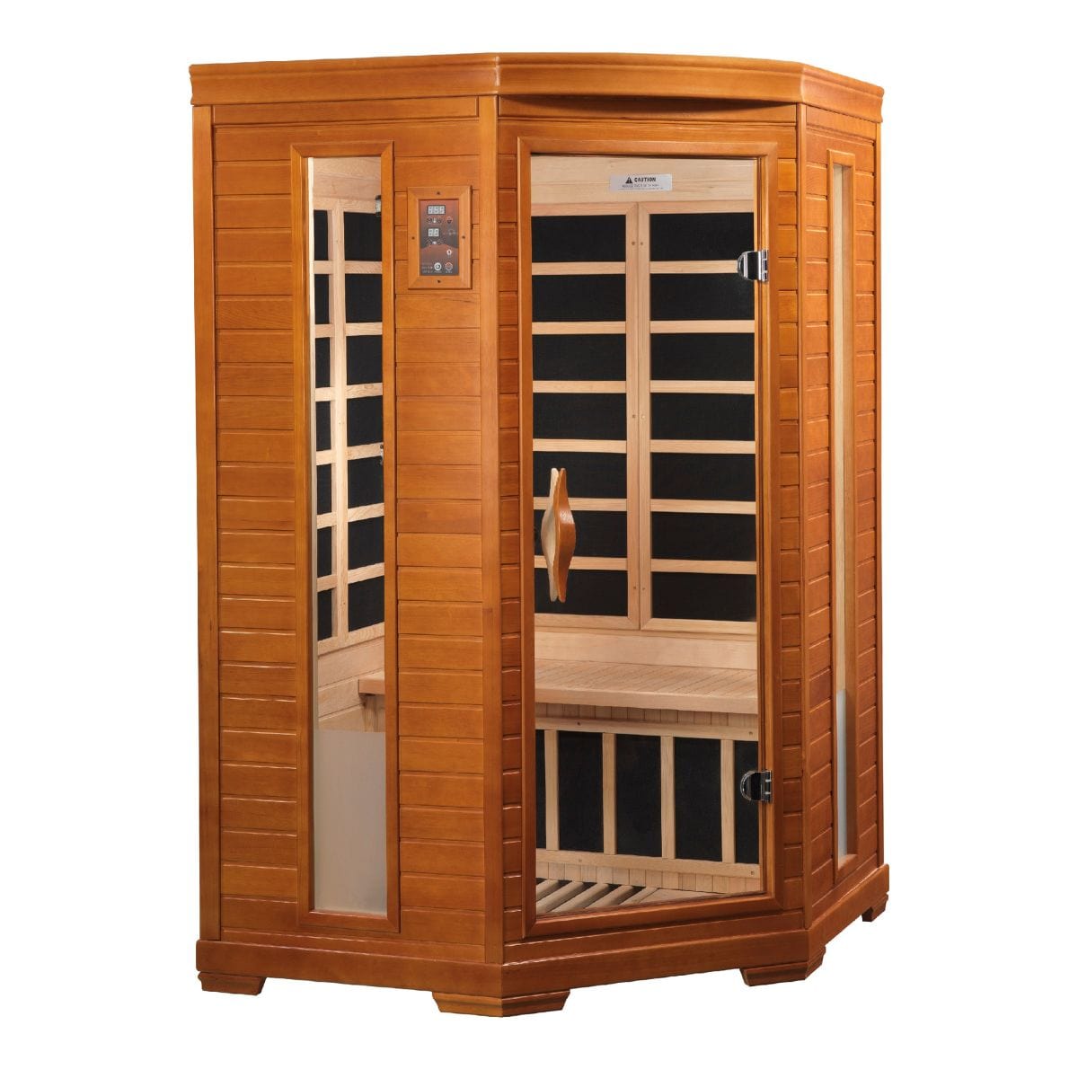 Dynamic Heming Elite Edition 2-person Corner Ultra Low EMF FAR Infrared Sauna