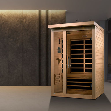It comes with a tempered glass door