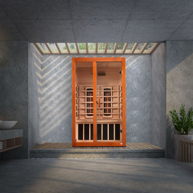 FAR Infrared has the longest wavelength and penetrates the deepest into the body tissue reaching the adipose tissue (fatty tissue) and activating the sweat glands