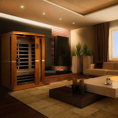 This is the top-grade Dynamic Vittoria Edition Infrared Sauna.