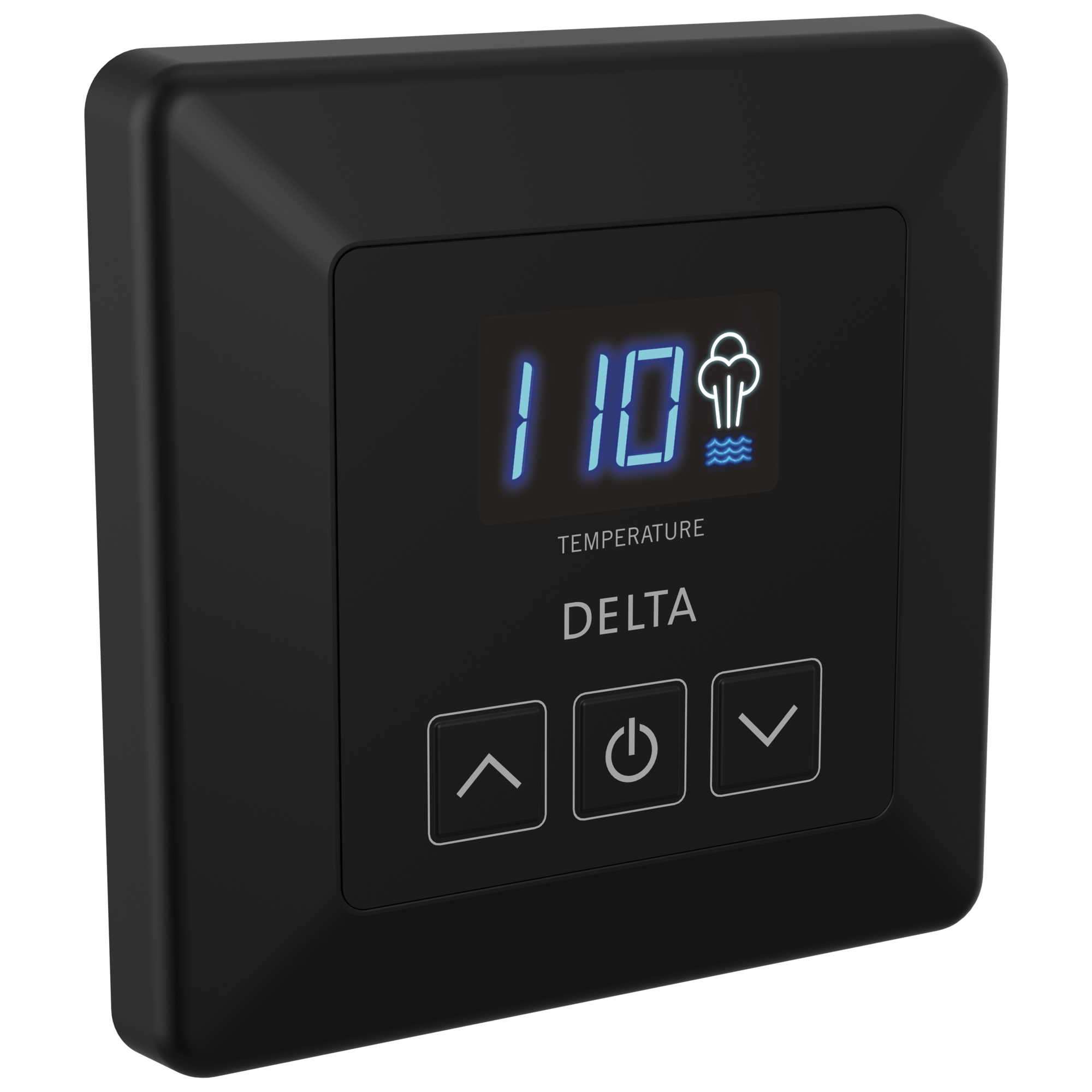 Delta Matte Black SimpleSteam™ Control