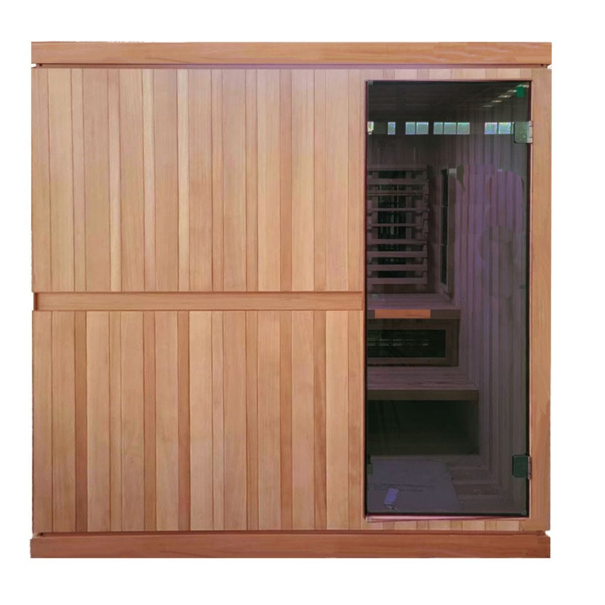 Finnmark Designs 4 Person FD-5 Trinity XL Infrared & Steam Sauna Combo