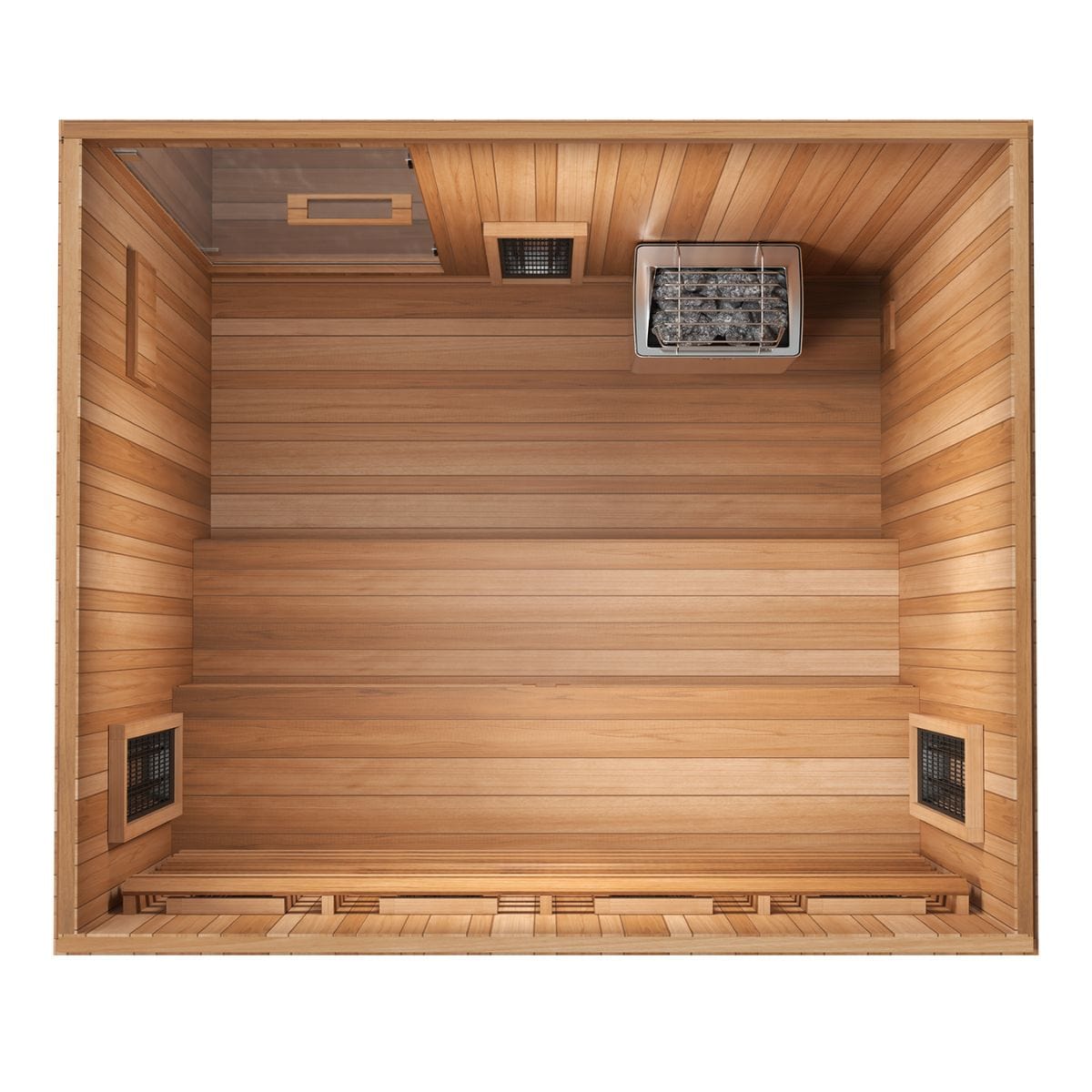 Finnmark Designs 4 Person FD-5 Trinity XL Infrared & Steam Sauna Combo
