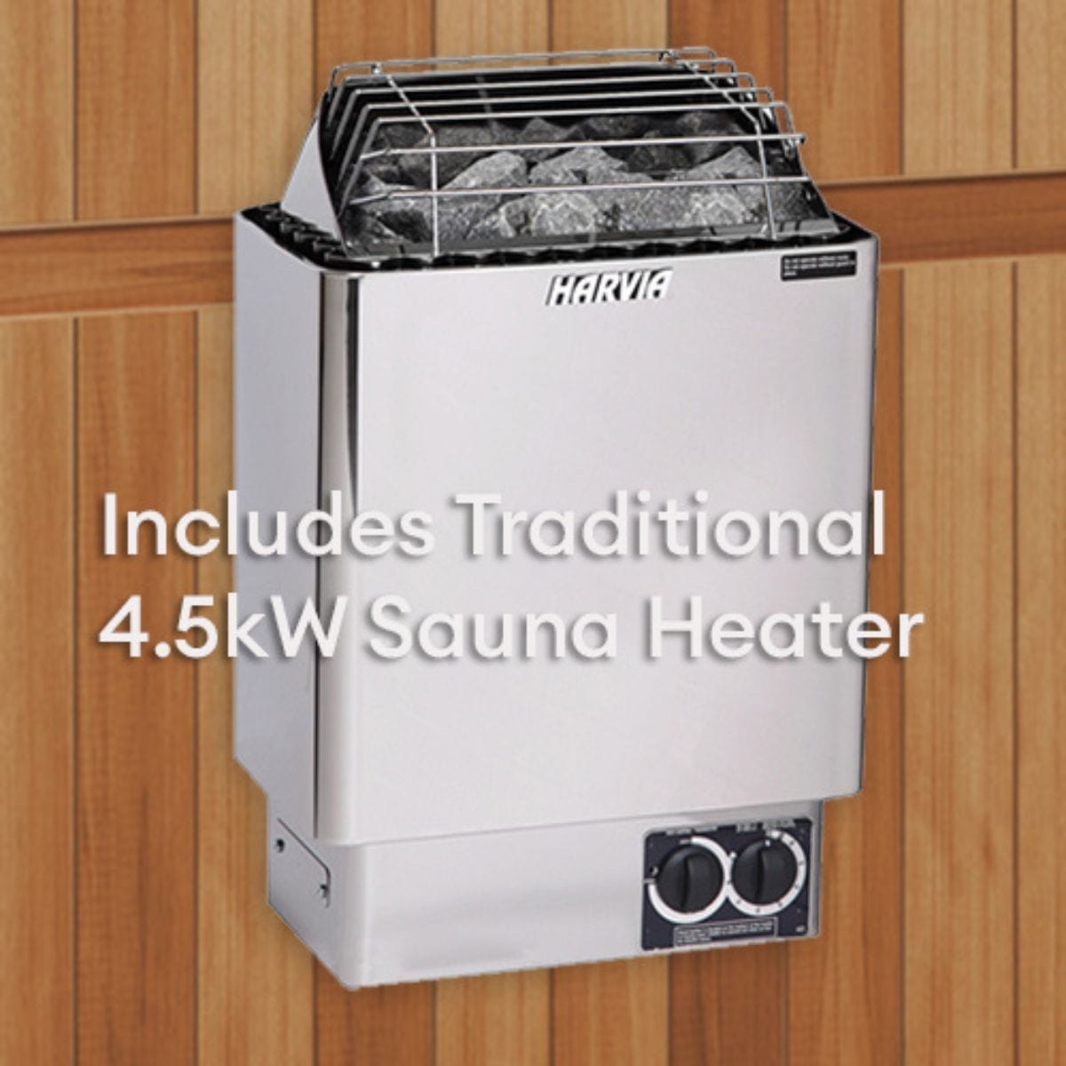 Finnmark Designs 4 Person FD-5 Trinity XL Infrared & Steam Sauna Combo