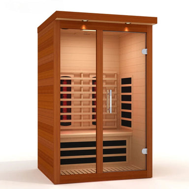 Dynamic Saunas are constructed of environmentally-friendly Canadian Hemlock wood