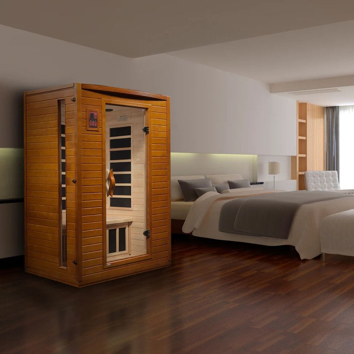 2 Person capacity sauna