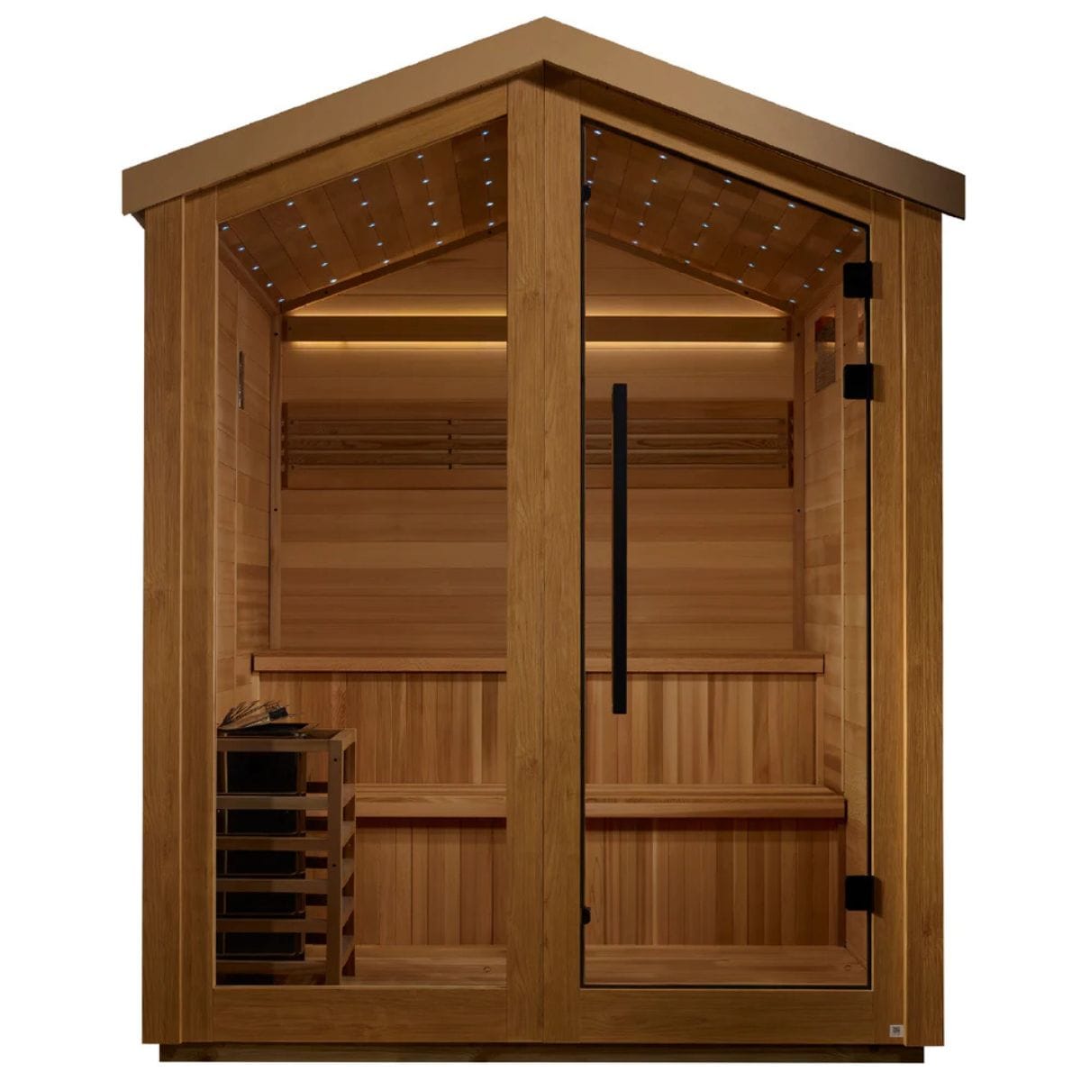 All Weather Exterior with all Natural Canadian Red Cedar Interior