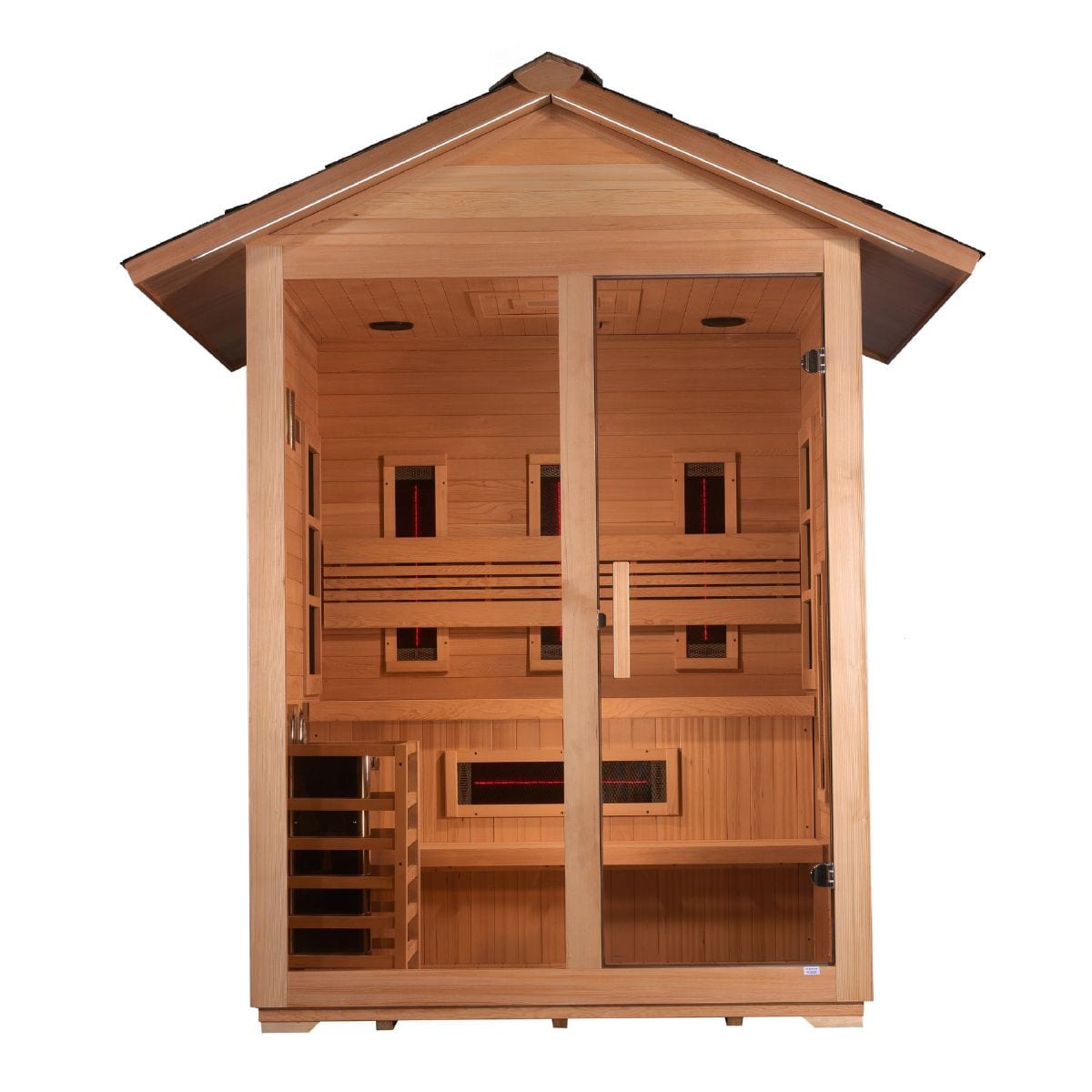 Introducing the Golden Designs "Carinthia" 3-Person Hybrid Sauna