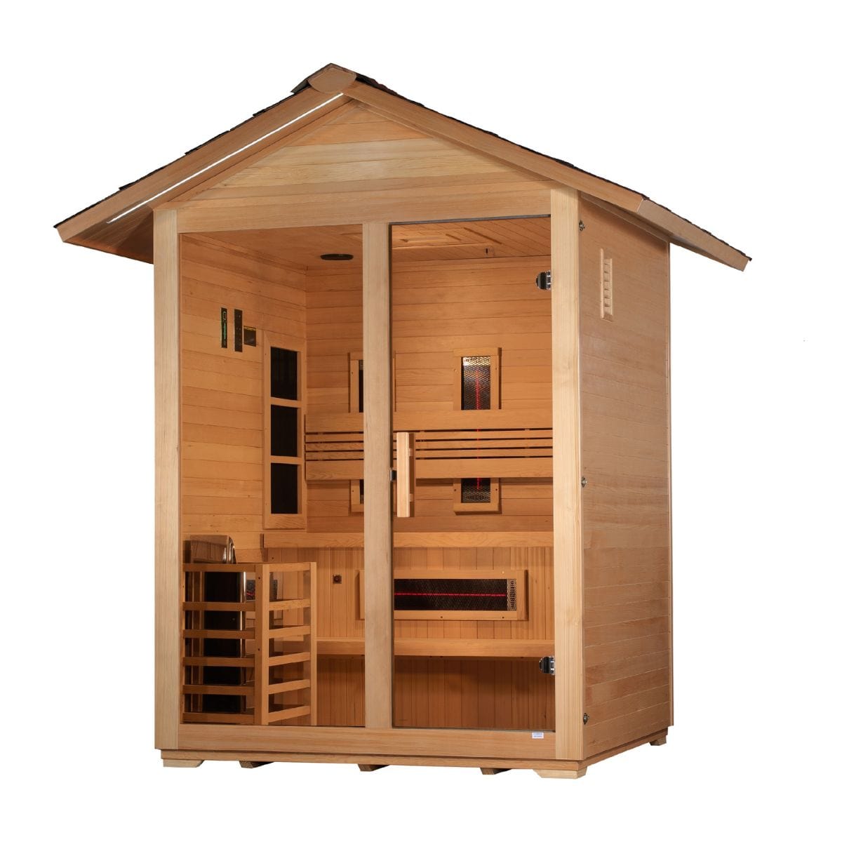 Get your very own hybrid sauna from Golden Designs now!