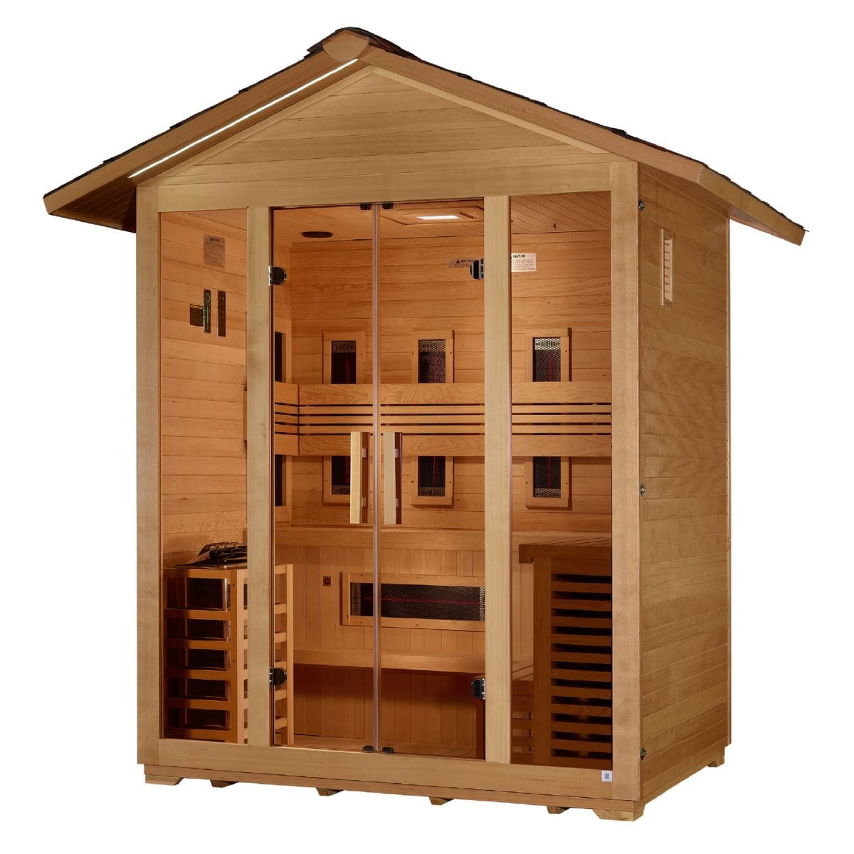 With WaterProof Stain on the Exterior
