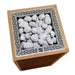 Direct contact between stones and heating elements