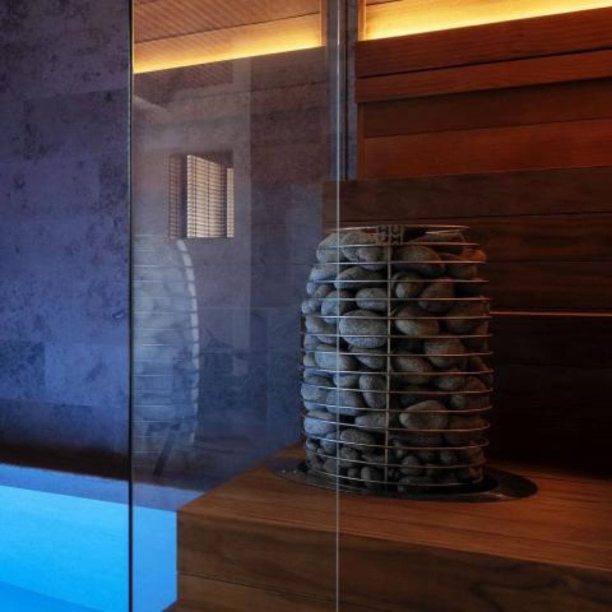 The HUUM HIVE Mini 10.5 floor-standing heater operates in 240V