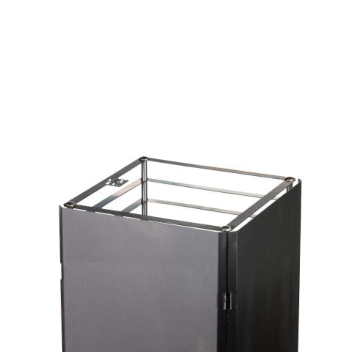 Thanks to the placement of the HUUM Reflect C reflector panel for CLIFF series sauna heaters on the heater