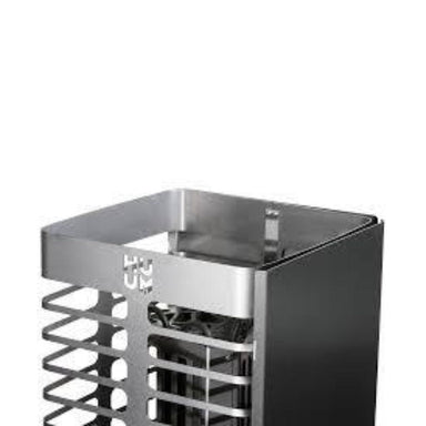 Thanks to the placement of the HUUM Reflect S reflector panel for STEEL series sauna heaters on the heater