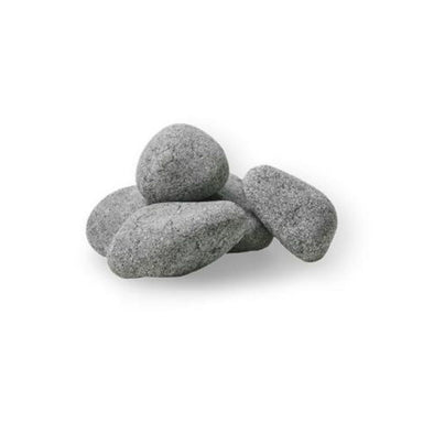 These rounded olivine stones are durable have high heat capacity and resist fracturing