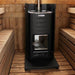 The aluminum-zinc coated steel is painted black and is perfect for maximizing your sauna floor's lifespan