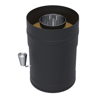 The CE-marked damper plate meets the fire safety requirements and can be installed with all Harvia steel chimneys