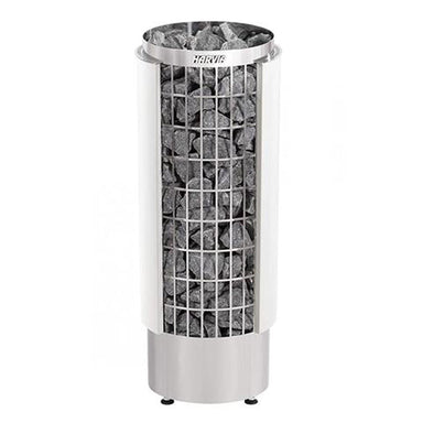 Harvia Cilindro Half Series 10.5kW Stainless Steel Sauna Heater at 240V 1PH