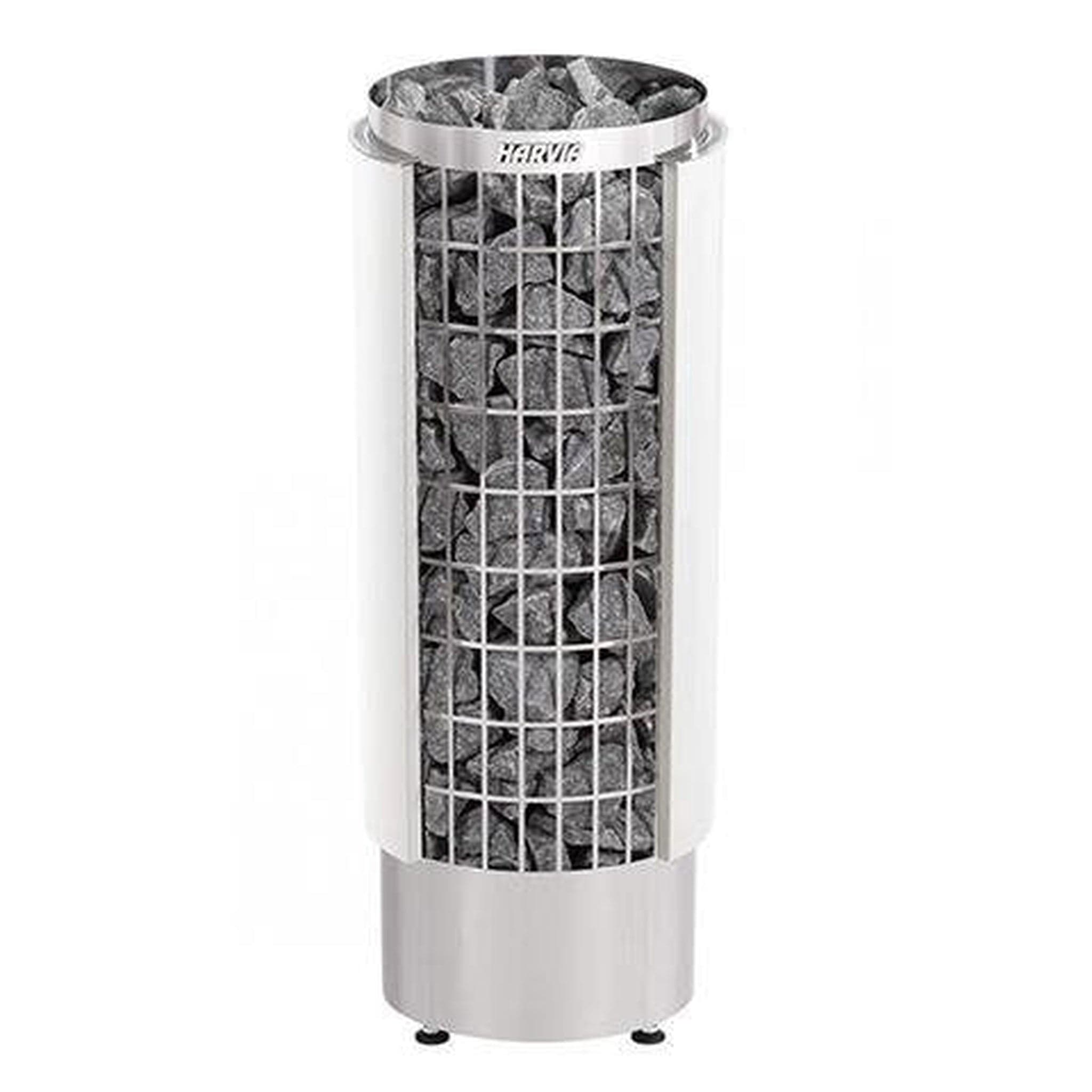Harvia Cilindro Half Series 8kW Stainless Steel Sauna Heater at 240V 1PH